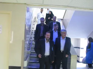 بازدید آقای دکتر شهرتی فر،  فرماندار محترم شهرستان تبریز از بیمارستان طالقانی تبریز