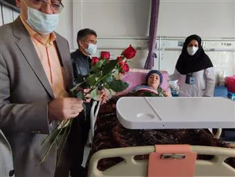 حضور معاونت محترم بهداشت استان در مرکز طالقانی 