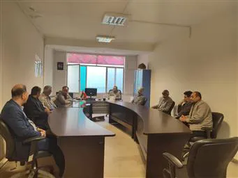 دیدار صمیمانه جمعی از رزمندگان دوران دفاع مقدس با ریاست محترم مرکز آقای دکتررضایی.