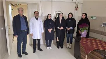 بازدید نوروزی مسئولین مرکز از بخش های درمانی و واحد های فعال در ایام عید (یکم فروردین سال ۱۴۰۴)