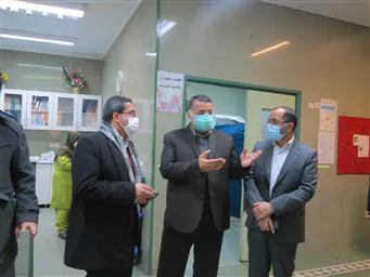 حضور رئیس دانشگاه  درمرکز طالقانی 