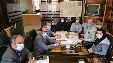 جلسه هماهنگی طرح توسعه اورژانس بیمارستان طالقانی